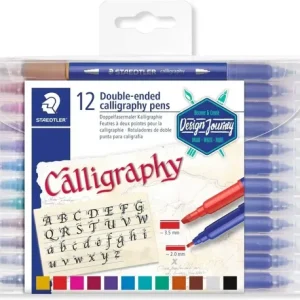 Staedtler Marcadores Calligraph Duo X 12