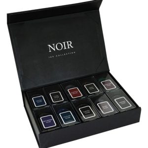 Tintas Estilográficas Monteverde Set Noir X 10 Frascos X 30 Ml