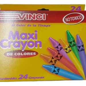 Crayon Cera Vinci Maxi 24 Colores