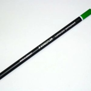 Lapiz Staedtler Glasochrom Permanente Lumocolor Verde