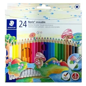 Lápices De Colores Staedtler Noris Borrables 24 Unidades