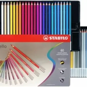 Lapices Stabilo Carbothello X 60 Pastel Caja Metal