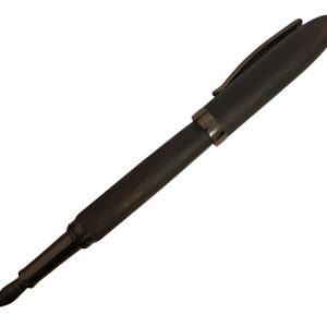 Lapicera Pluma Madera Oscura Clasica Ebano Kontec