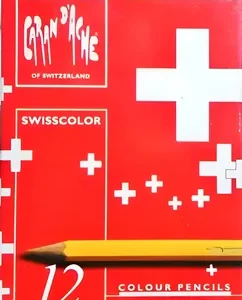 Lapices Acuarelable Caran Dache Swisscolor Caja Carton X 12