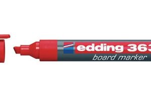 Marcador Edding 363 Para Pizarra Blanca Punta Chanfleada