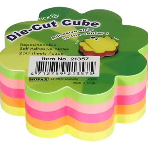 Notas Adhesivas Fluo Flor X 250 Stick N 67 X 67 Mm