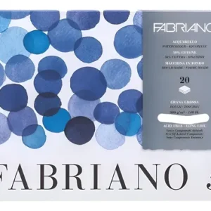 Block Fabriano 5 300 Grs 20 Hs Gr. Grueso 31x41 50 % Algodon