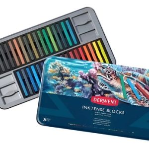 Barra Tinta Derwent Inktense Block X 36 Uni Caja Metalica