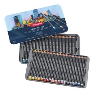 Lapices Derwent Procolour X 72 Colores En Lata