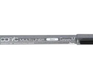 Marcador Copic Multiliner Cm Negro X Unidad