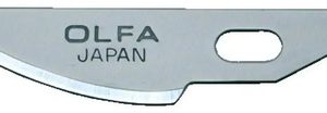 Repuesto Olfa Kb4-r/5 Blister 5 Hojas Acero Para Corte De Precisión