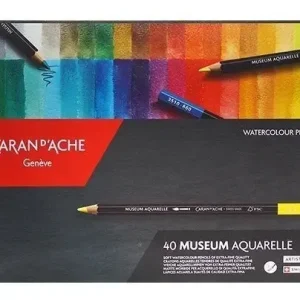 Lapices Acuarelables Caran Dache Museum Aquarelle X 40