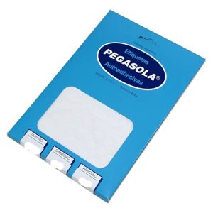 Etiquetas Autoadhesivas Pegasola Caja X 30 Planchas