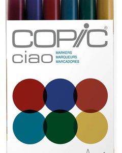 Set Marcadores X 6 Colores Colores Copic Ciao Jewels
