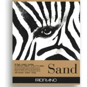 Block Fabriano Toned Paper Sand A4 50 Hs 120 Grs