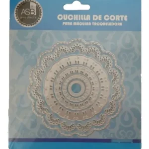 Scrapbooking Troqueles Mandala 11,6 Cm 6 Piezas