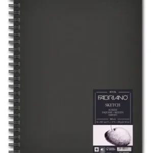 Fabriano Cuaderno A4 Sketch Anillado 80 Hojas 110 Grs