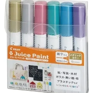 Marcadores Pilot Juice Paint Colores Metal 1.0 X 6 Unidades