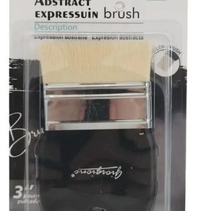 Pincel Plana 75mm Giorgione Expresion Abstracta Acrílico Acuarela 75 Mm