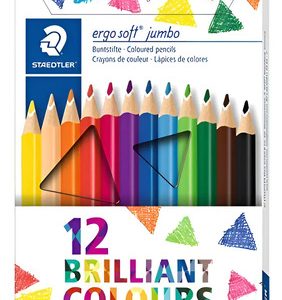 Lapices Staedtler Jumbo Ergosoft X 12 Colores