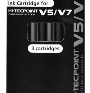 Cartucho Pilot Hi-tec V5 / V7 Sistema Recargable Caja X 3 Un