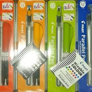 Parallel Pen Pilot Caligrafica X 4 + Cart. Negro + Surtidos