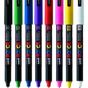 Marcadores Posca Punta 0,7 Pc - 1mr Pack X 8 Colores