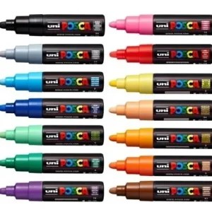 Marcador Acrílico Posca Pc-7m Punta Redonda Unidad