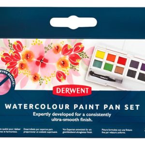 Set De Acuarelas X 12 Colores Derwent Alta Pigmentacion