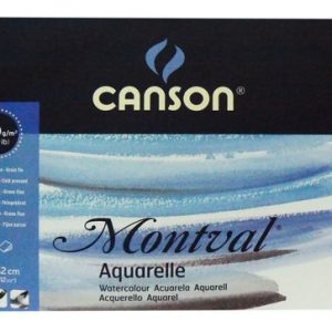 Canson Block Montval 300 Grs Grano Fino 24 X 32 Cm 12 Hojas