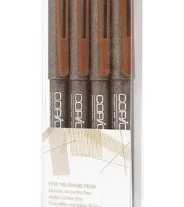 Copic Markers - Juego De 4 Rotuladores Con Base De Pigmento