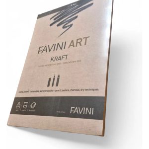 Block Papel Kraft 120 Grs A4 Favini Art 50 Hjs