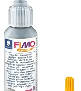 Staedtler Fimo Gel Liquido De Secado Al Horno X 50 Ml Plata