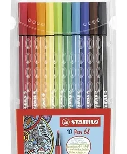 Marcadores Stabilo Point 68 X 10