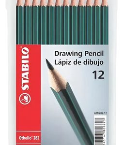 Stabilo Carbothello Lapiz Grafito X 12 Graduaciones