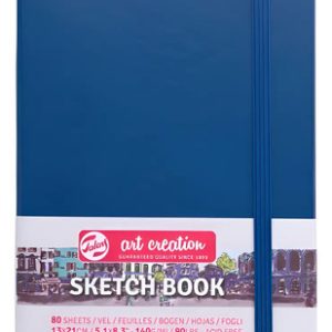 Cuaderno Sketch Art Creation Azul Marino 140 G 13x21 Cm 80 H