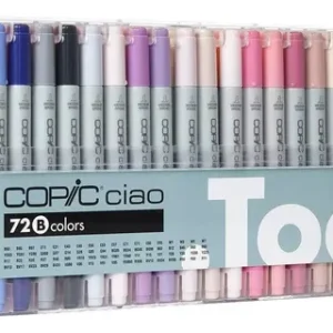 Marcadores Copic Ciao X 72 Linea B Doble Punta