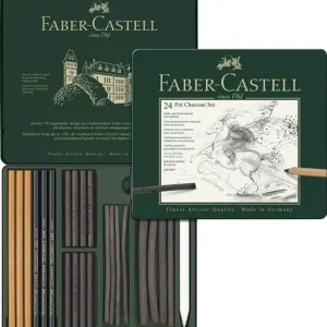 Faber Castell Pitt Charcoal Set X 24 Elementos