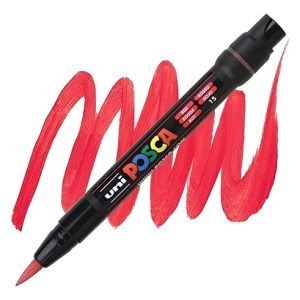 Posca Marcador Uni Pcf-350 X Unidad Brush