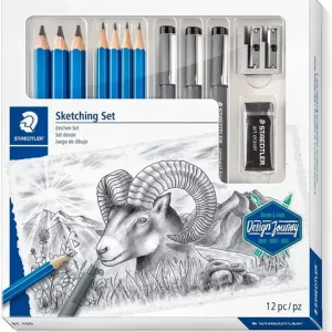 Set Bocetos Staedtler X 12 Piezas