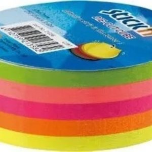 Notas Adhesivas Fluo Circulo X 250 Stick N 67 X 67 Mm