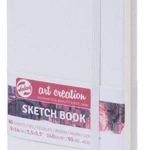 Sketchbook Dibujo Pasta De Color 80h 140g 9x14cm Color Blanco