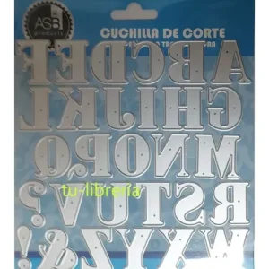 Scrapbooking Troqueles Letras 2,9x2,4 Cm 30 Pieza Cuchillas