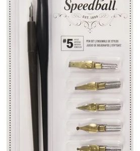 Set Speedball De Plumas N.5 Artistas