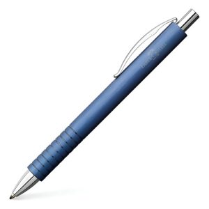 Boligrafo Faber Castell Essentio Aluminio Azul