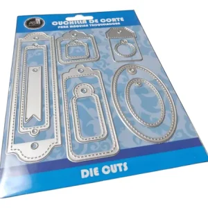 Troqueles Scrapbooking Etiquetas Varias 11 Piezas