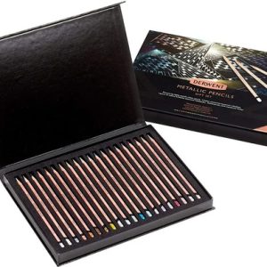 Lapices Derwent Metalicos 20 Aniversario X 20 Colores
