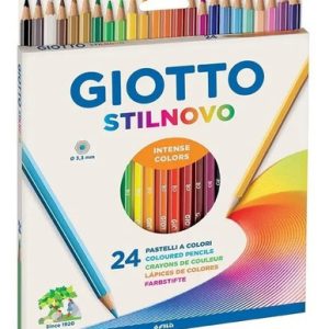 Lápices Giotto Stilnovo X 24 Colores Surtido
