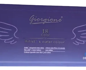 Set De 18 Acuarelas Profesionales Giorgione En Lata