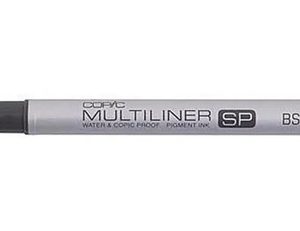 Marcador Copic Multiliner Sp Tinta Pigmentada Punta B+s Negro